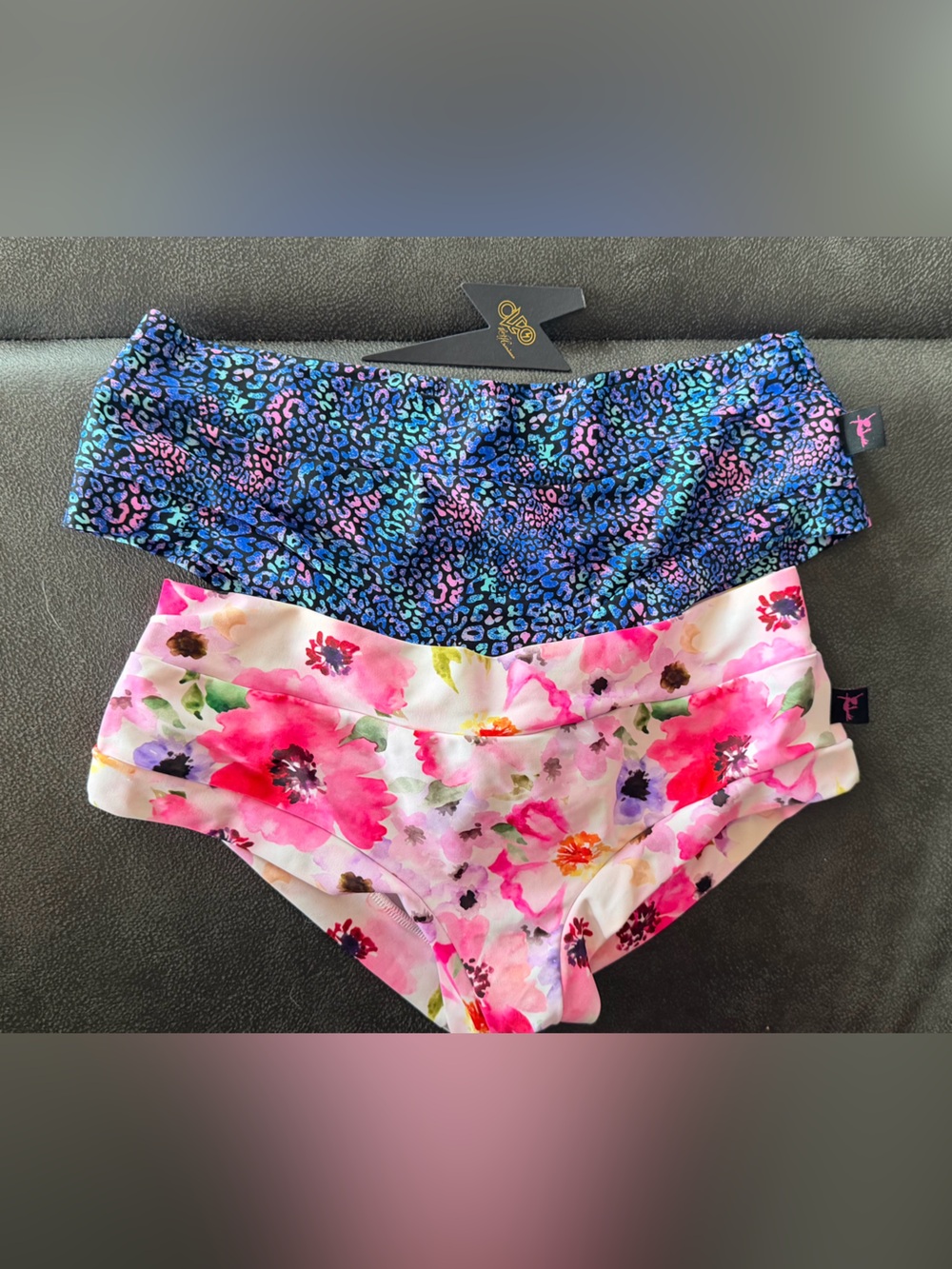 Cleo the Hurricane x Twisted Polerina Low Rise Cheeky Bottom - Size Small